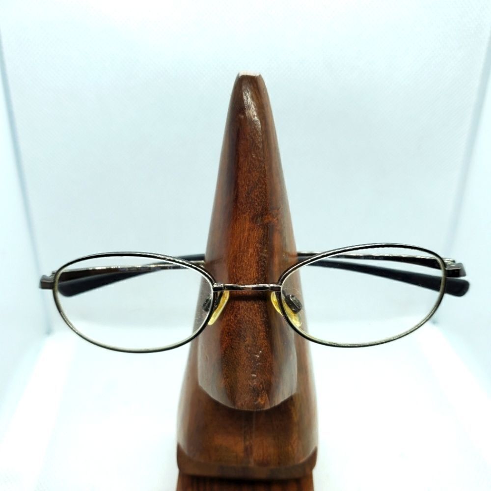 Nike Silver & Black Prescription Glasses Frames